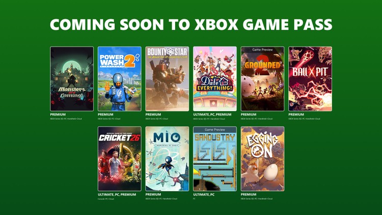 Oferta Game Pass na pierwszą połowę sierpnia
