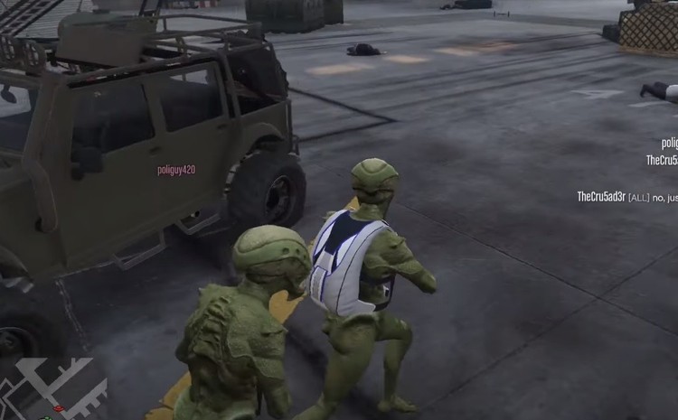 Sekretna misja GTA Online bez tajemnic – gameplay z UFO w Forcie Zancudo