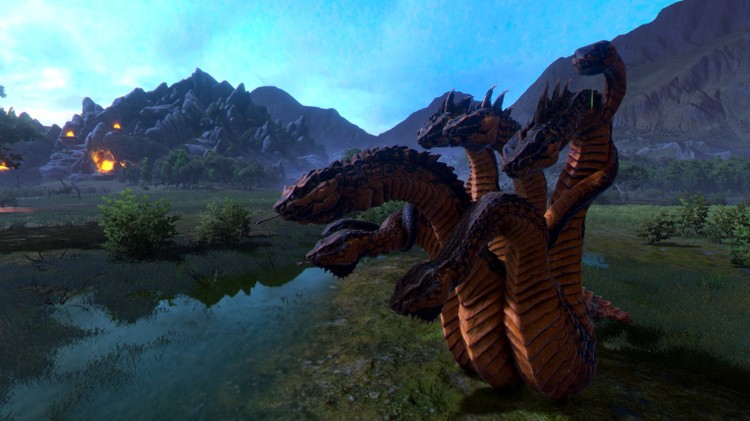 Polowanie na hydrę na pierwszym gameplayu z Total War Saga: Troy - Mythos