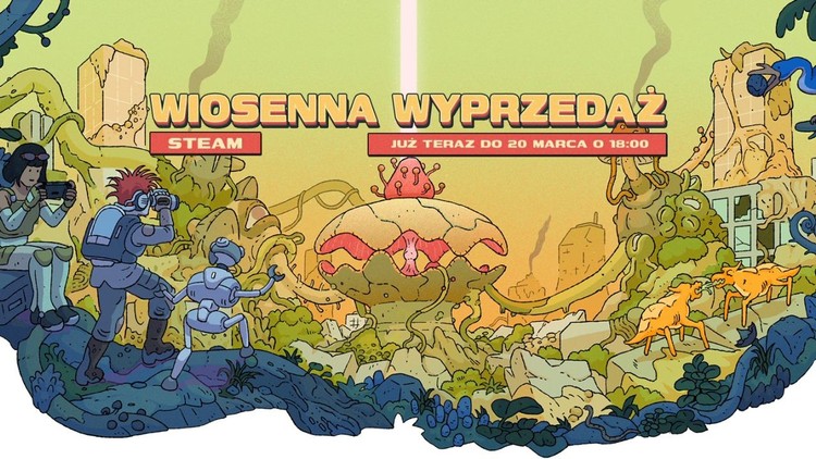 Wiosenna Wyprzedaż Steam 2025