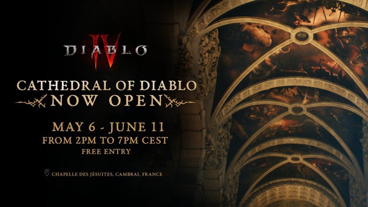 Diablo 4 - Blizzard encourages you to visit the church where something extraordinary was created