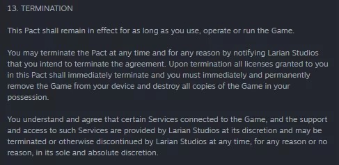 Baldur’s Gate 3 – zapis z umowy licencyjnej