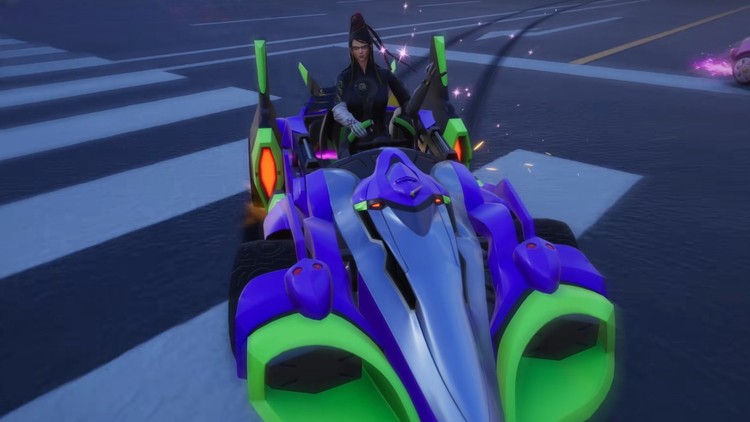 Bayonetta w Sonic Racing: CrossWorlds