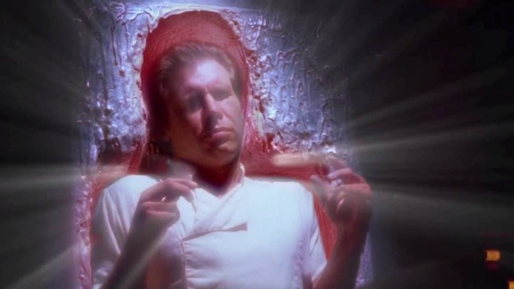 Kto w przebraniu łowcy nagród zakrada się do pałacu Jabby?