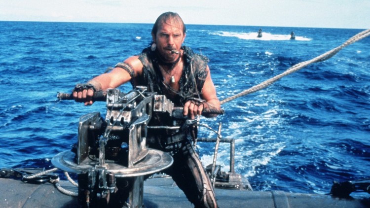 Kevin Costner w filmie Wodny świat