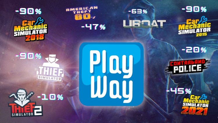 Wyprzedaż gier PlayWay na Steam. Wybrane produkcje wydawcy taniej nawet o 90%