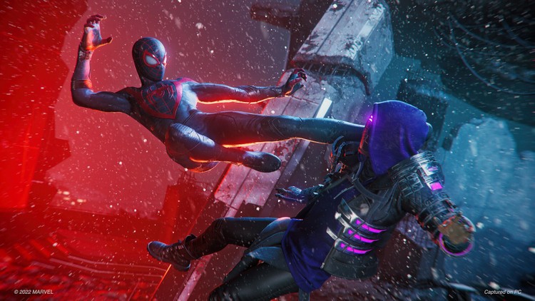 Spider-Man: Miles Morales na porównaniu wersji PC z PS5. Zobaczcie różnice