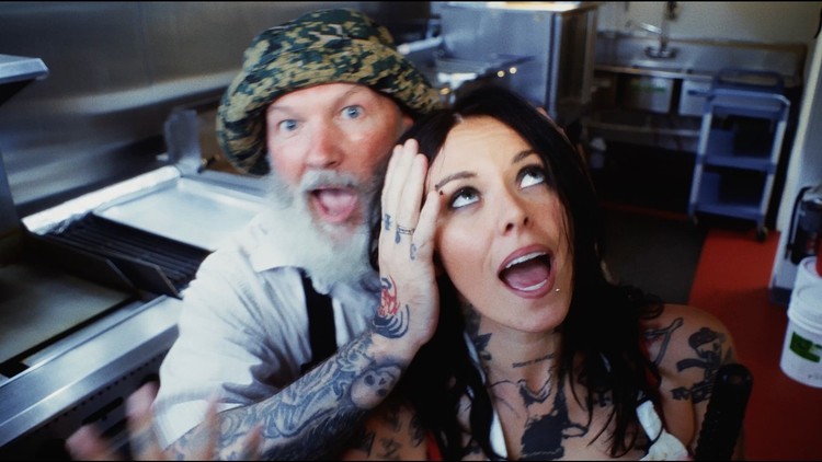 Lauren Sanderson i Fred Durst