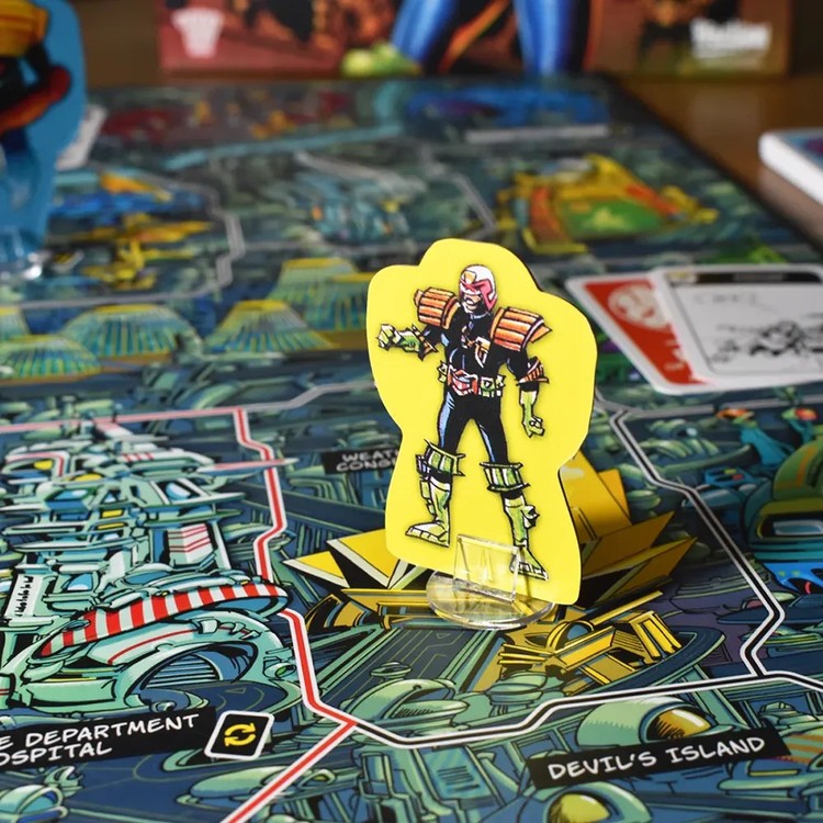 Judge Dredd: The Game Of Crime-Fighting In Mega-City One