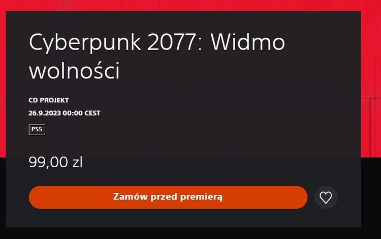 Cyberpunk 2077: Widmo wolności – niższa cena na PlayStation 5, Cyberpunk 2077: Widmo wolności w niższej cenie na PlayStation 5. Sklep zmienił cenę dodatku