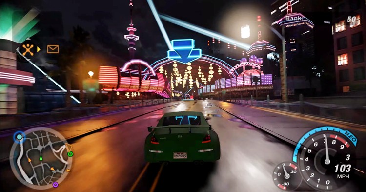 Need For Speed: Underground 2 z RTX Remix prezentuje się świetnie. Wygląda jak remaster