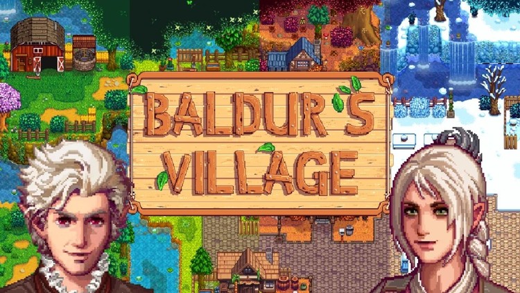 Modyfikacja Baldur’s Village do Stardew Valley