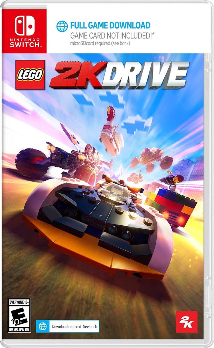 LEGO 2K Drive na Switcha tylko w edycji cyfrowej, Gracze kupujący pudełkowe LEGO 2K Drive na Nintendo Switch mogą czuć się oszukani