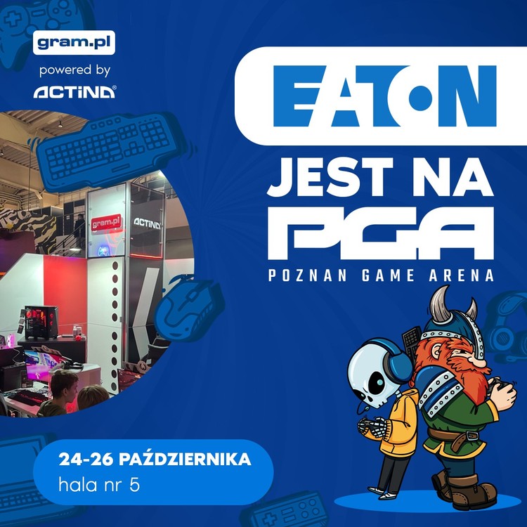 Gram.pl na PGA 2025 z kolejną atrakcją. Eaton zaprasza na konkurs siłowy