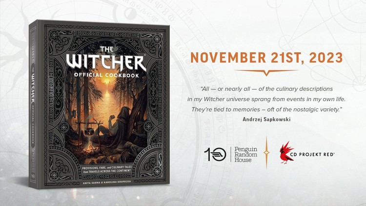 The Witcher Official Cookbook – wiemy, kiedy książka zadebiutuje na rynku