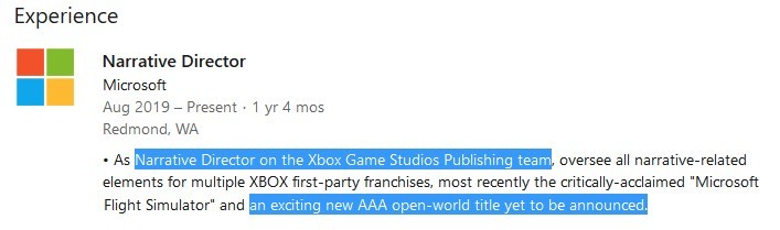 Xbox Game Studios pracuje nad 