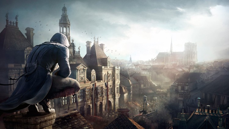 Assassin’s Creed Unity zachwyca na rozgrywce w 8K i z włączonym ray-tracingiem
