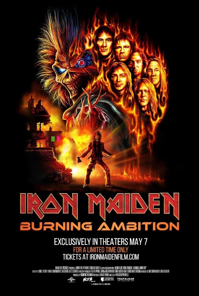 Plakat Iron Maiden: Burning Ambition