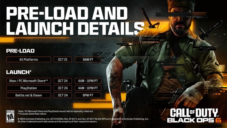 Call of Duty: Black Ops 6 – preload