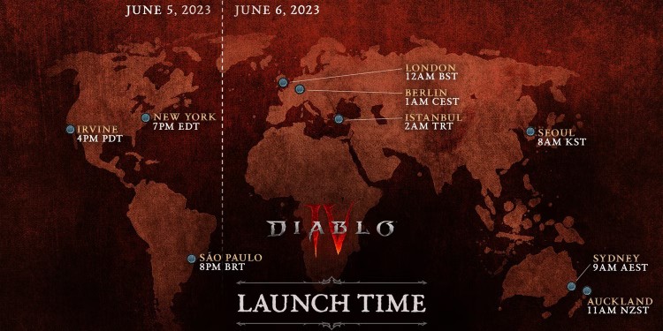 Diablo 4 - godzina startu dostępu w Polsce, Premiera Diablo 4 - godzina startu dostępu w Polsce