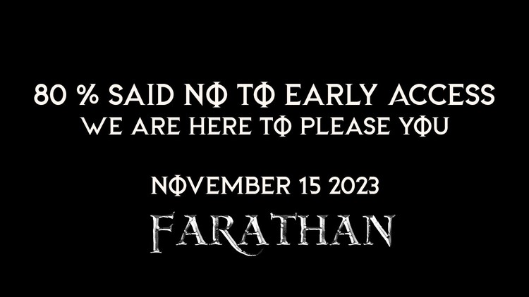 Farathan jednak bez wczesnego dostępu. Mamy datę premiery