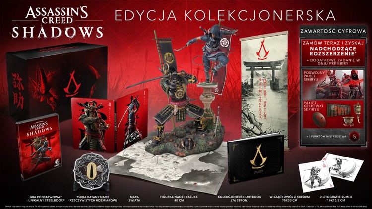 Assassin’s Creed Shadows Edycja Kolekcjonerska