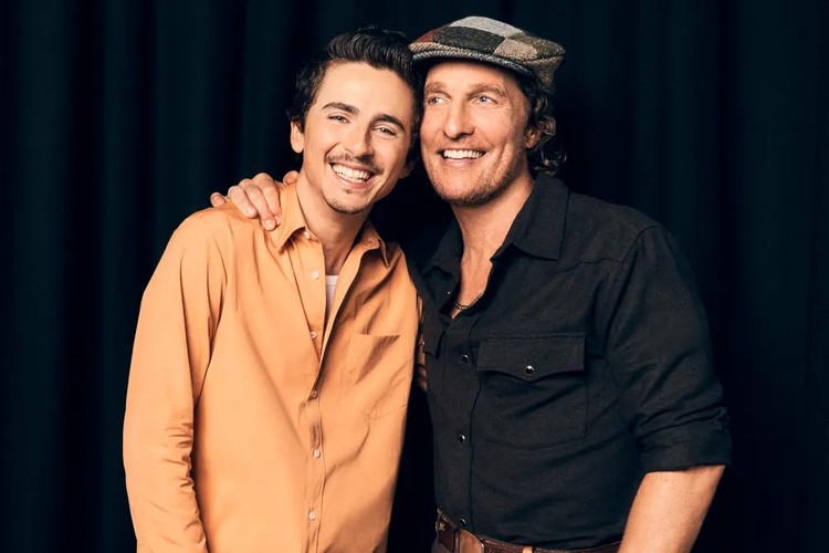 Timothée Chalamet i Matthew McConaughey
