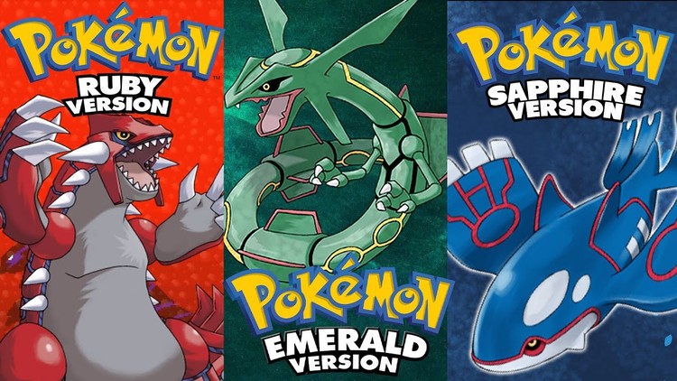 Pokemon Ruby, Sapphire i Emerald