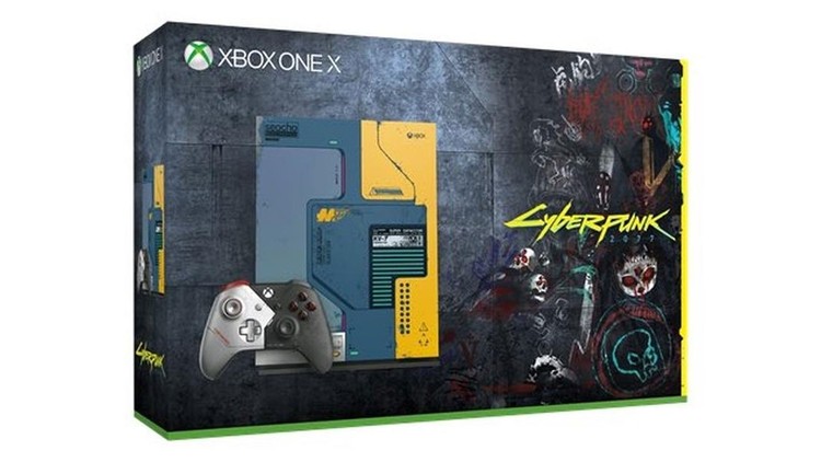 Xbox One X z motywem z gry Cyberpunk 2077 wyprzedany!