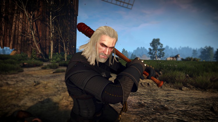 Geraltowi nie straszna apokalipsa zombie. Do Wiedźmina 3 trafiła nietypowa broń