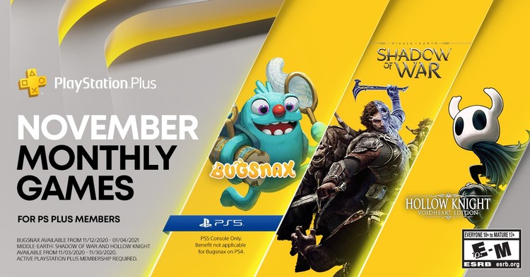 PlayStation Plus na listopad. Sony ma niespodziankę dla posiadaczy PS5