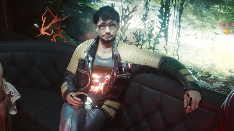 Hideo Kojima w Cyberpunk 2077