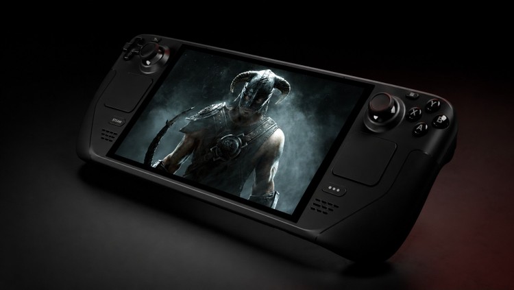 Skyrim na Steam Decku