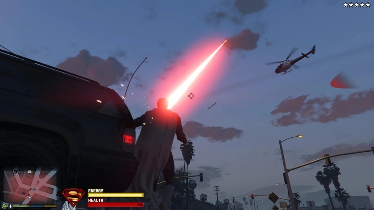 Superman zawitał do Los Santos w najnowszej modyfikacji do GTA 5