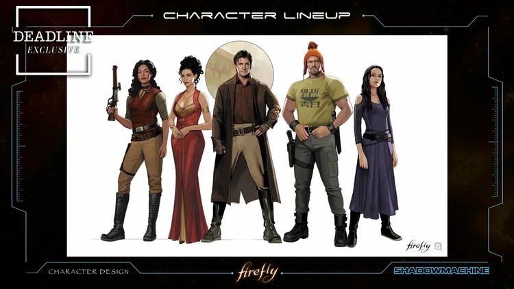 Firefly – grafika koncepcyjna z powstającego serialu