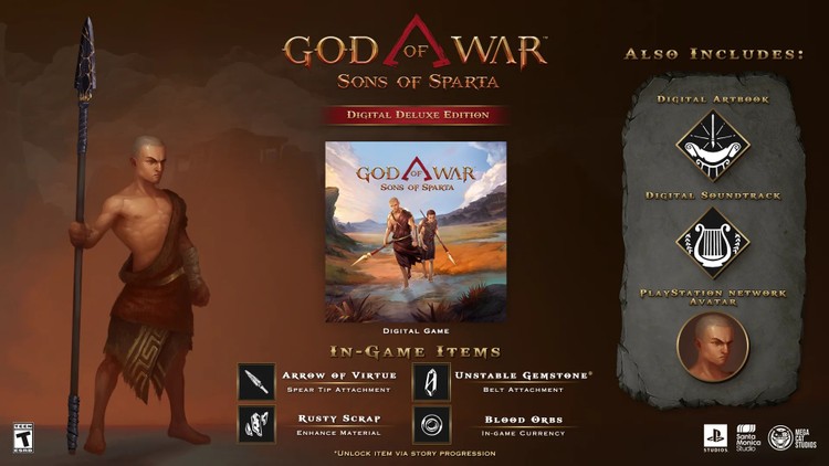 God of War Sons of Sparta – szczegóły Edycji Deluxe