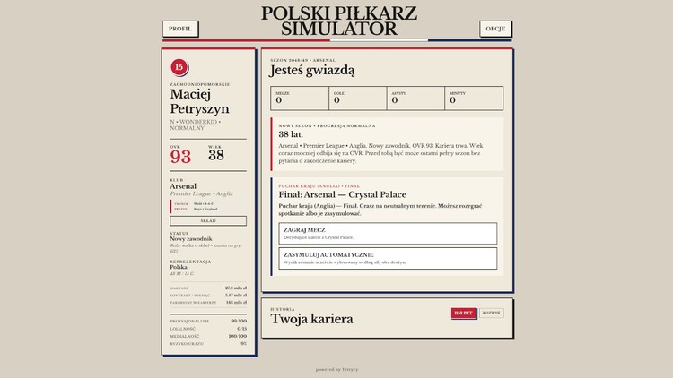 Polski Piłkarz Simulator