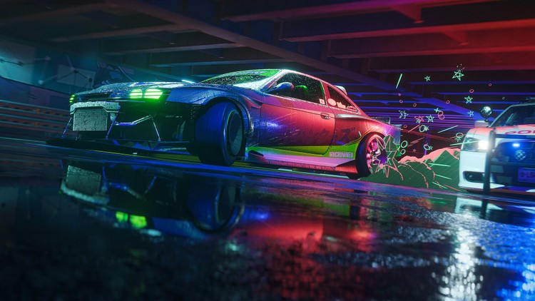 Need for Speed Unbound zaoferuje opcję demontażu części aut. Szczegóły o świecie