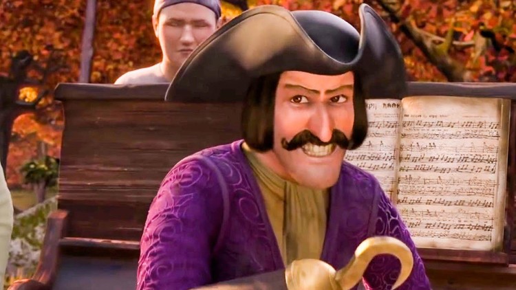 Kapitan Hak: Proszę, proszę, proszę! Przecież to Piotruś Pan! Wendy: Ale on ma na imię...