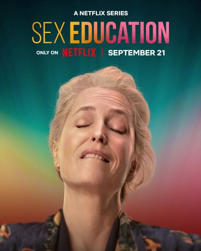 Plakaty promujące czwarty sezon Sex Education, Sex Education żegna się z widzami ostatnim sezonem. Netflix opublikował specjalne plakaty