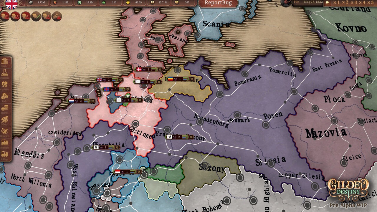 Popularna strategia Paradoxu z nowym rywalem. Wielki tytuł od wydawcy Manor Lords wyróżnia się ogromną i manualnie wykonaną mapą świata