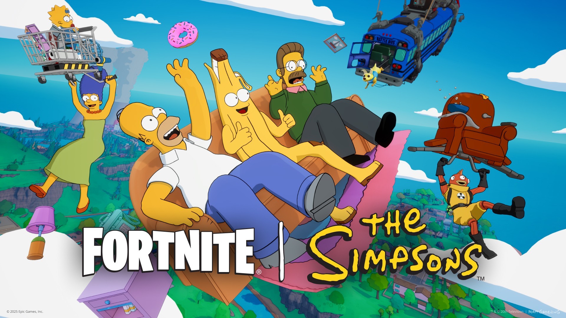Simpsonowie wkraczają do Fortnite. Nowy sezon, mapa Springfield i mnóstwo innych atrakcji