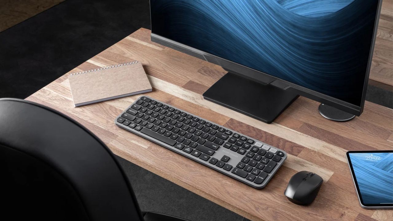 Bezprzewodowa klawiatura Silver Monkey K90 w promocji. Teraz zapłacimy 45 zł mniej