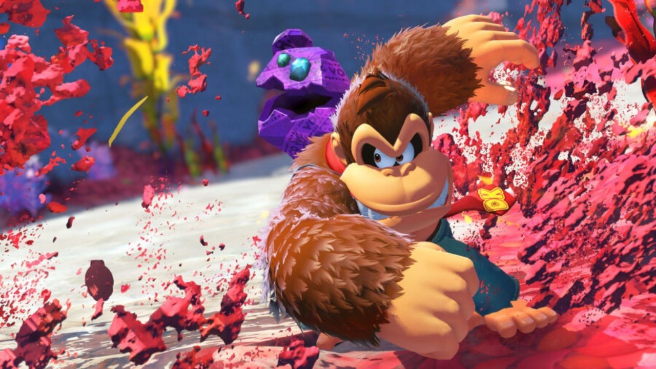 Satysfakcja z rozgrywki ważniejsza niż płynność. Donkey Kong Bananza stawia na destrukcję
