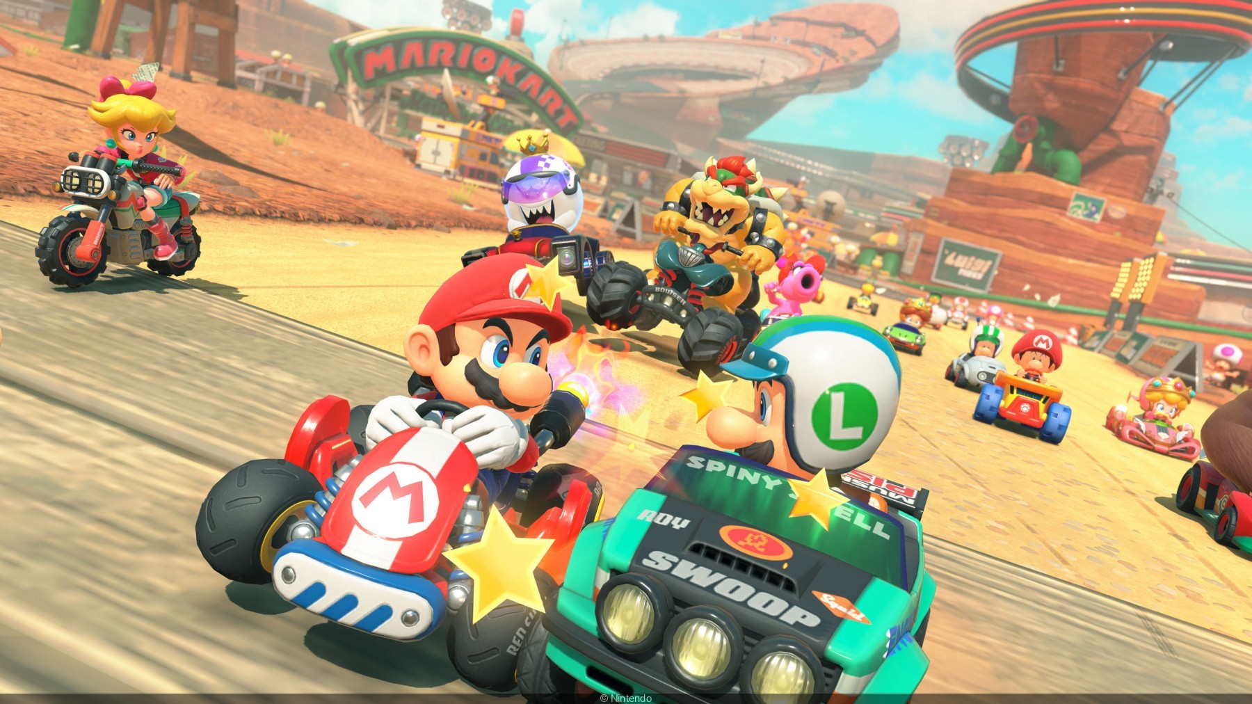 Mario Kart World z ogromnym zespołem artystów. Trzykrotnie większym niż w Mario Kart 8 Deluxe