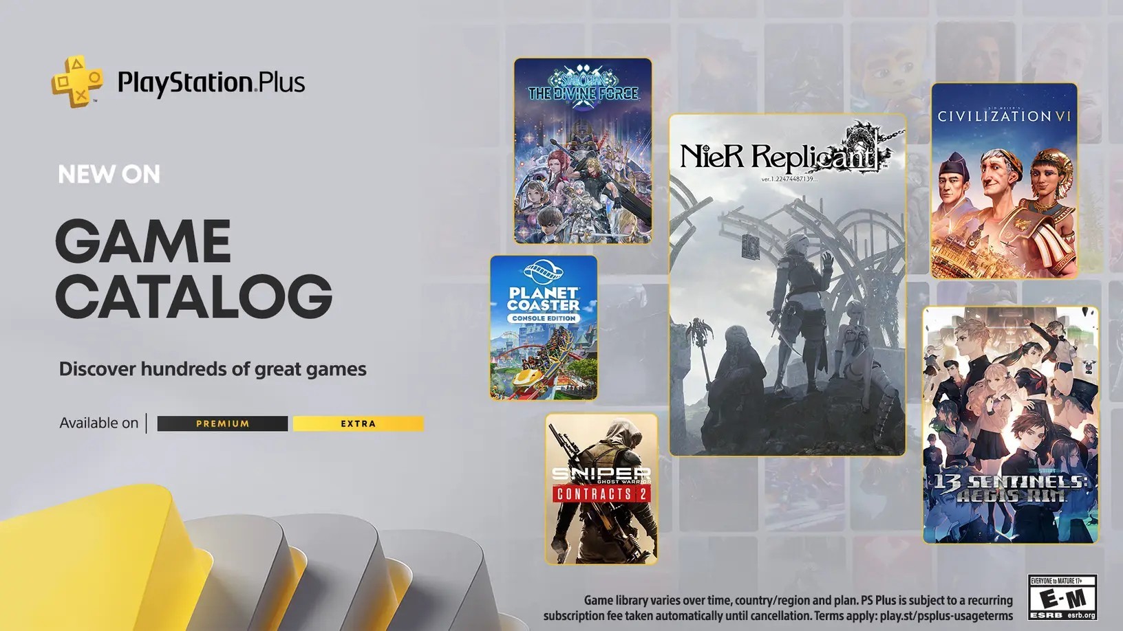 Pełna lista gier PlayStation Plus Premium i PS+ Extra dostępnych w