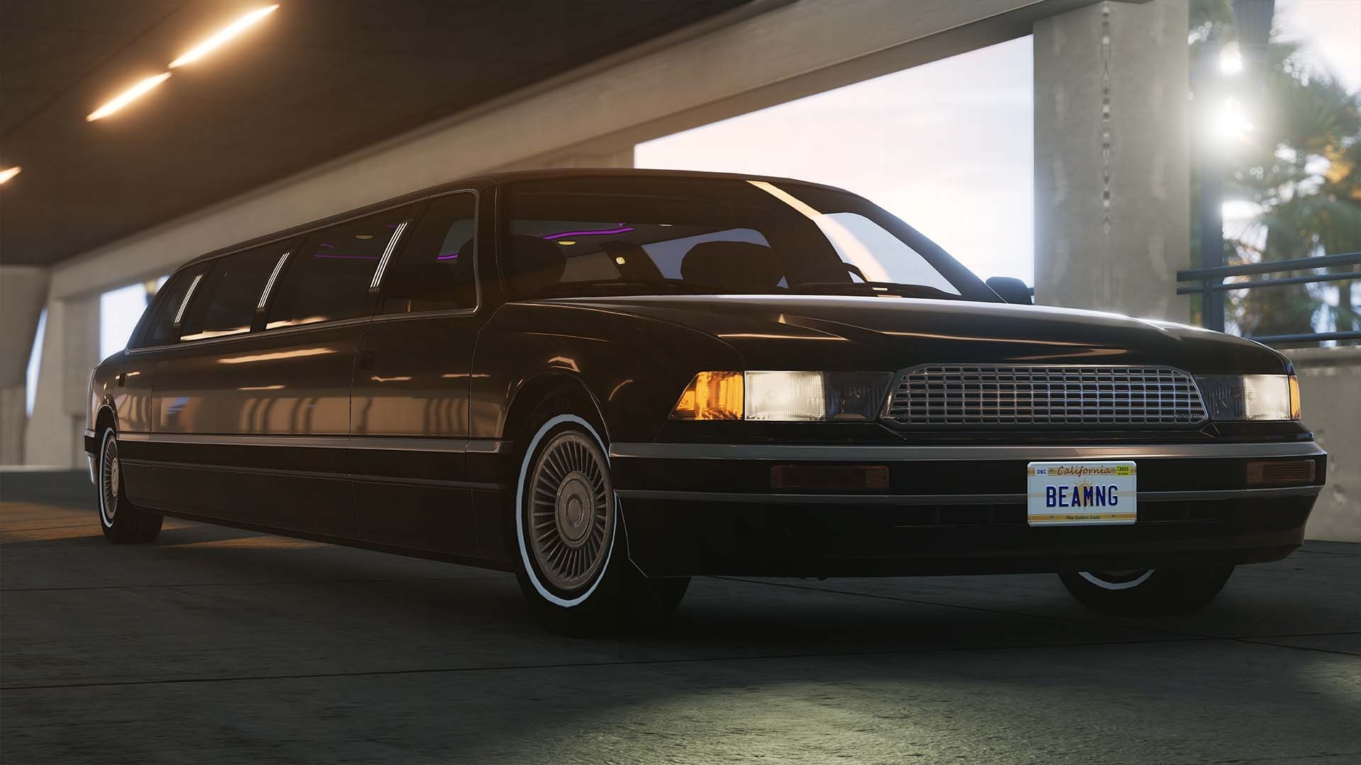 BeamNG.drive z kolejną szaloną aktualizacją. Do gry trafiła limuzyna, kolczatka drogowa i trampolina