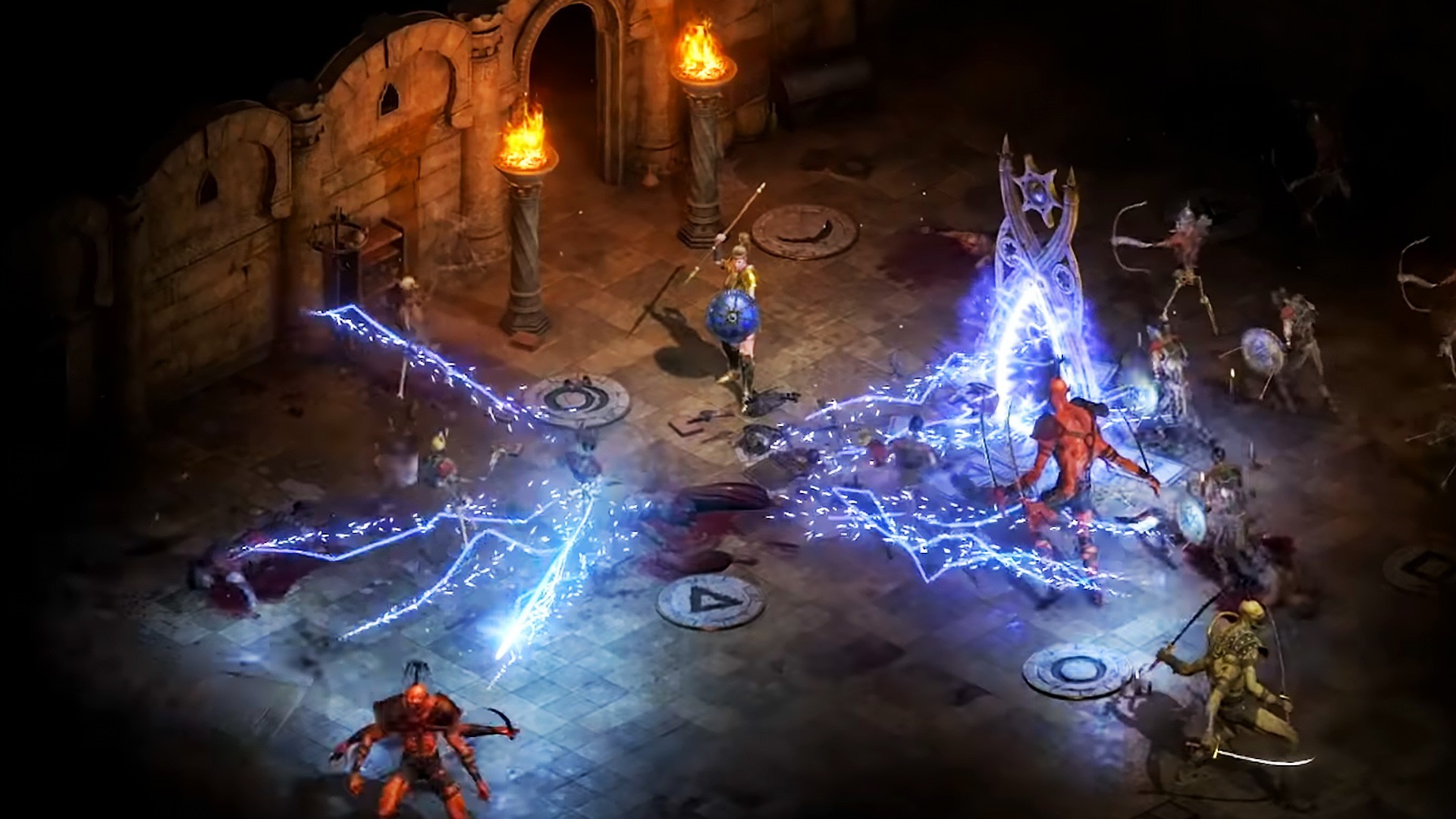 Диабло на пс 5. Diablo 2 обновлённая. Диабло 2 ремейк. Blizzard Diablo 2. Diablo II: resurrected геймплей.