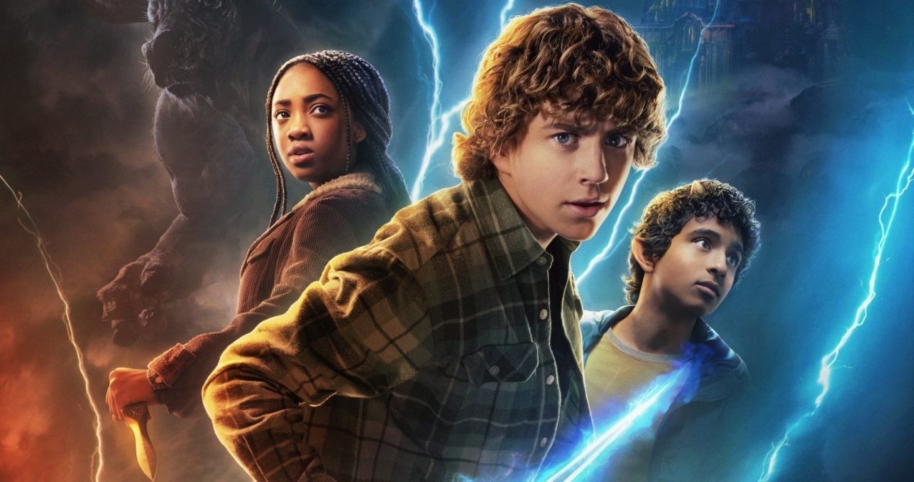 Percy Jackson and the Olympians review of the first two episodes.  Opinion, classification.  Pros and Cons.  Rick Riordan.  Walker Scoble.  Disney+