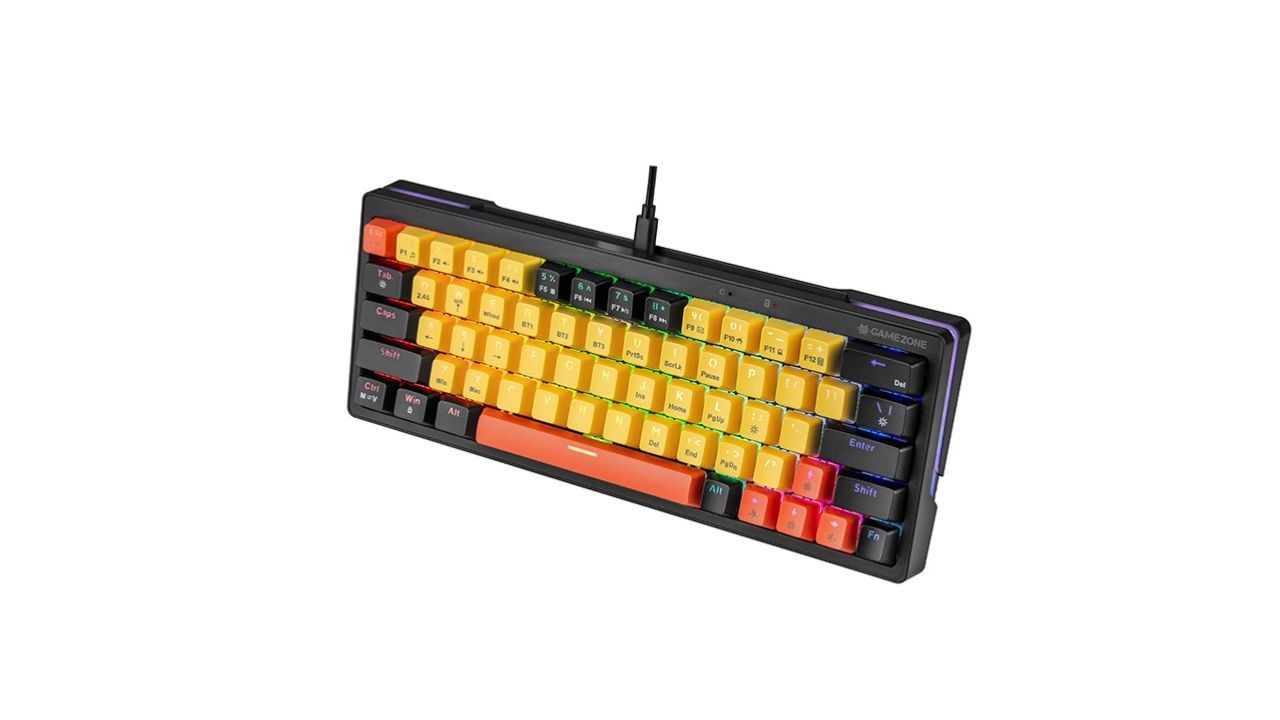 Bezprzewodowa klawiatura mechaniczna Tracer Gamezone EVO2 Hot Swap 63 w promocji